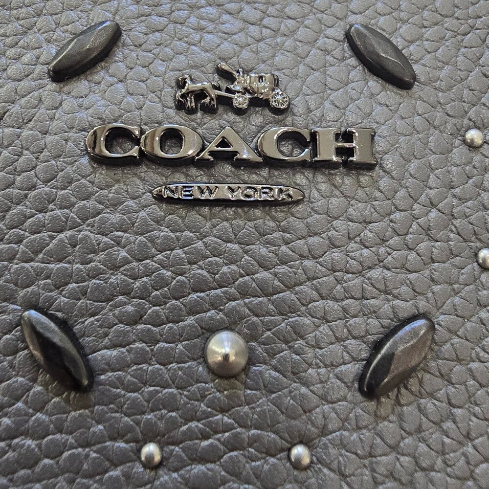 Coach Rivet Zip Wallet